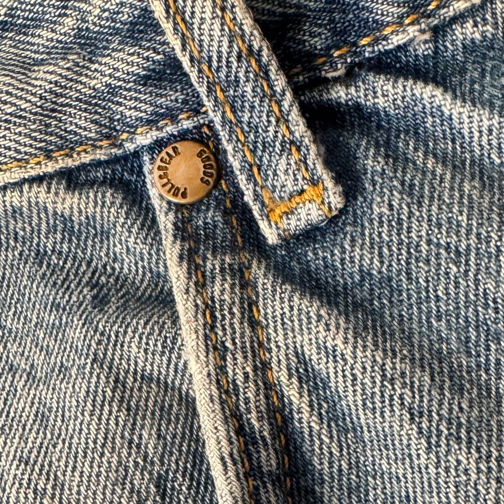 PULL&BEAR SKATER FIT MEN'S DENIM JEANS WASHED BLUE URBAN 90’s Y2K DOPE STREET 31 - Picture 7 of 10